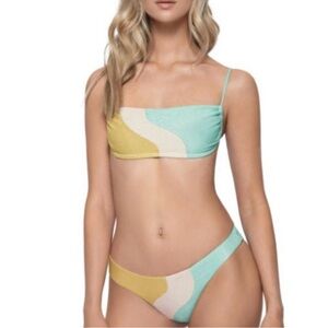 NWT PQ Swim Divine Luna Wave Bikini Set